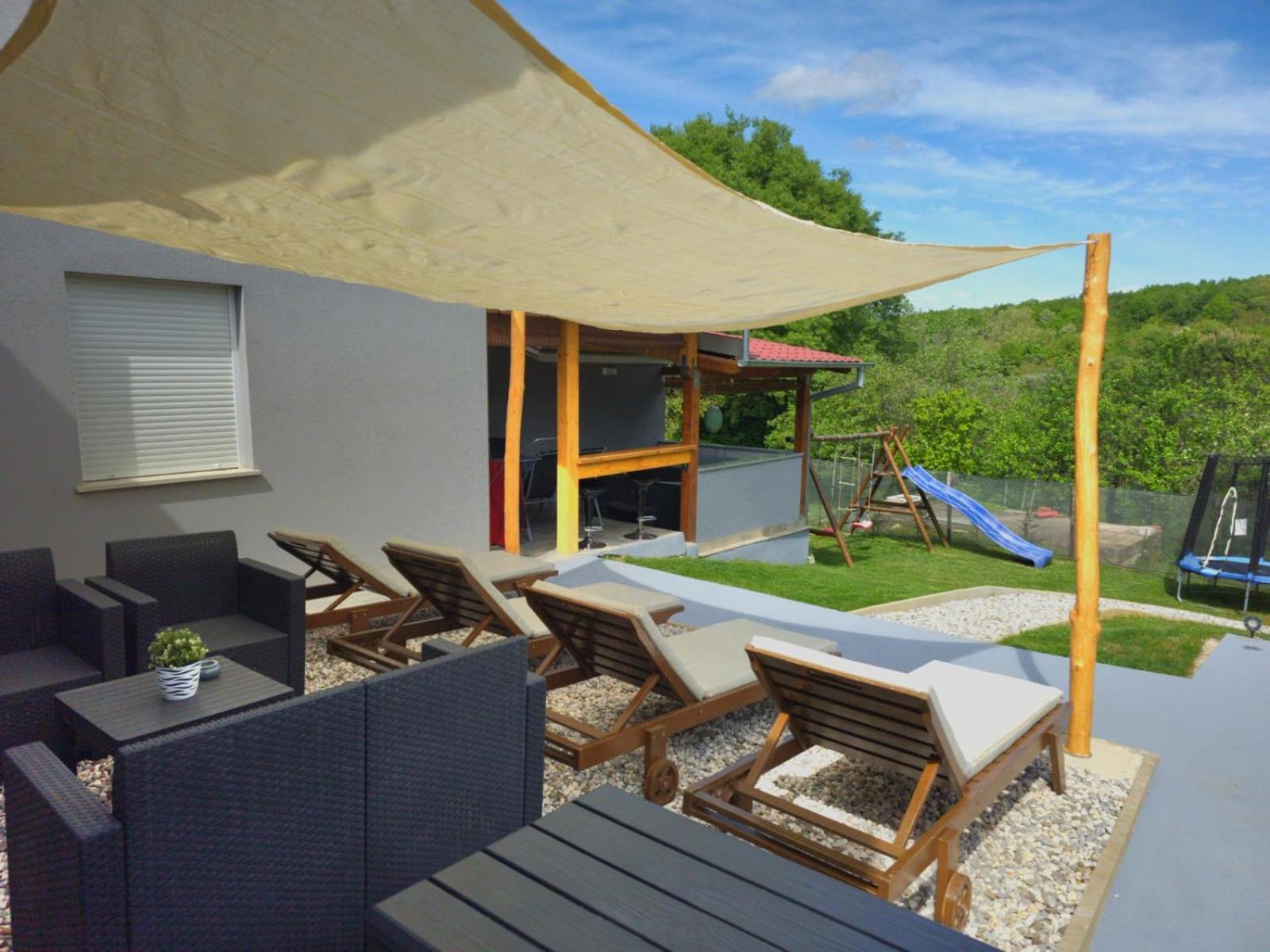 Apartman Goga With Pool And Jacuzzi Labin  Exterior photo